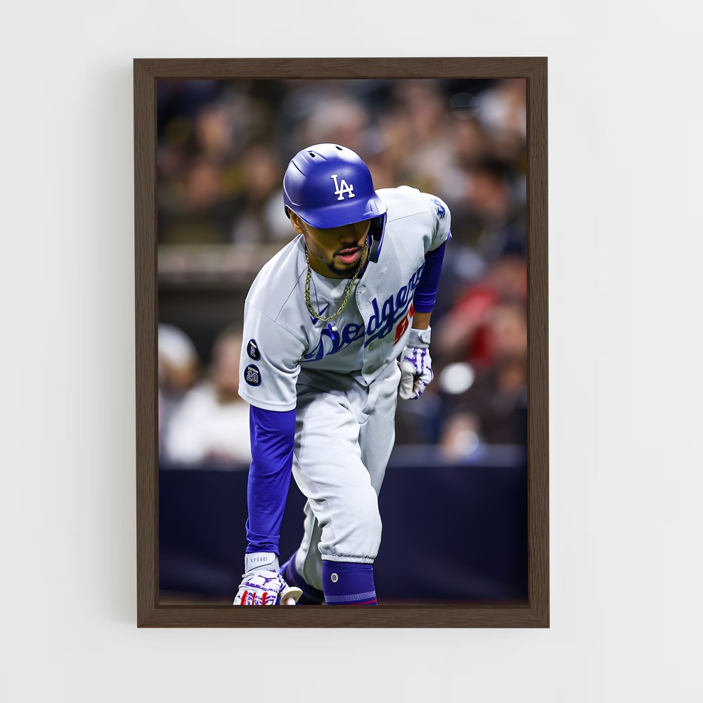 Poster Mookie en Action – affiche Baseball (vue 5)